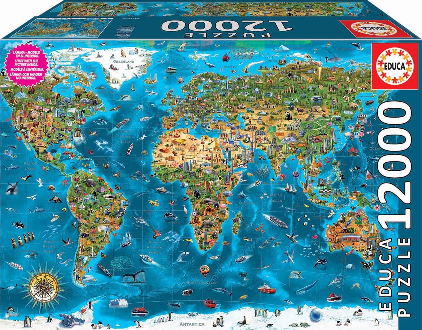 Merveilles du monde (12000pcs)