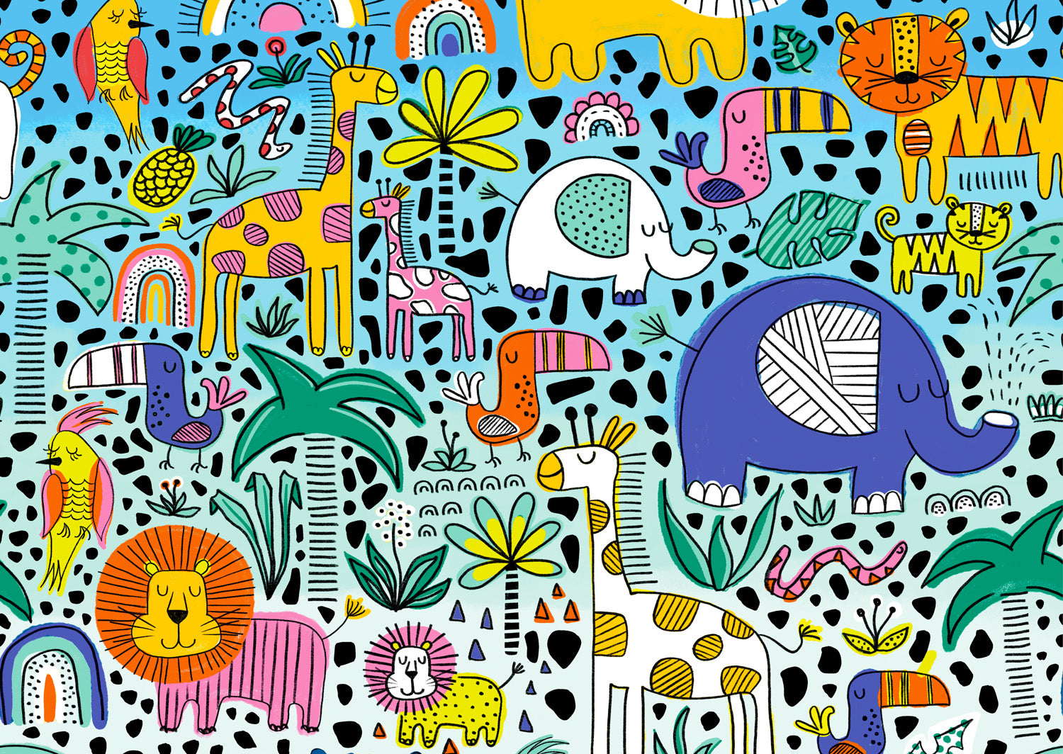 Enjoy-  Doodle Safari (1000pcs)
