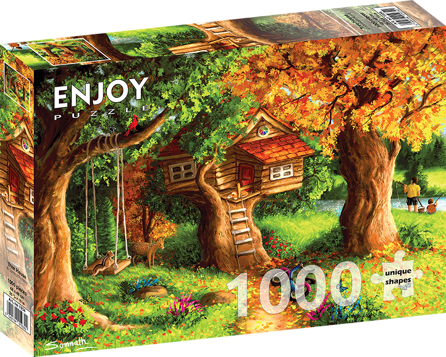 Enjoy- Tree House (1000pcs)