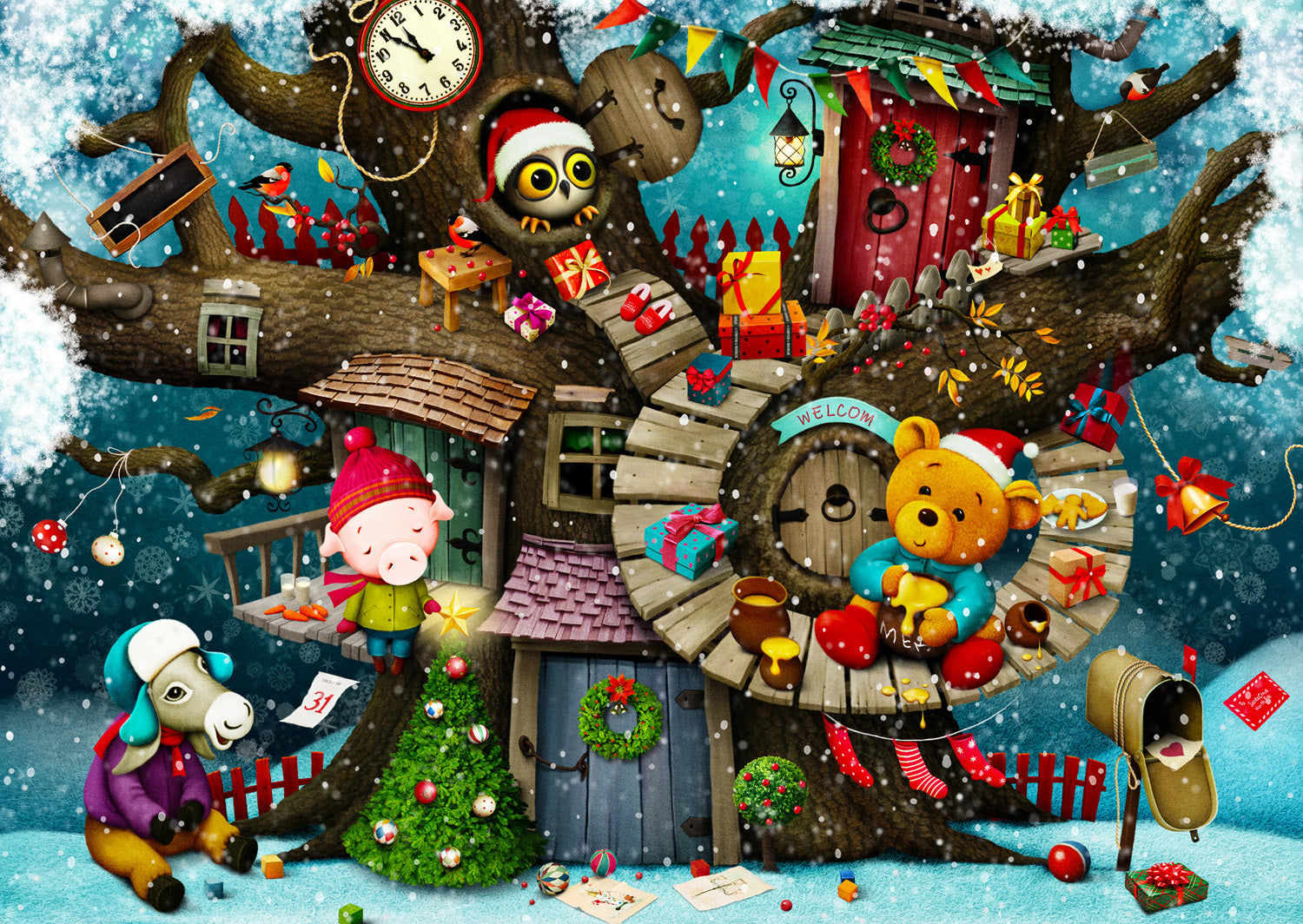 Noël de fées (1000pcs)