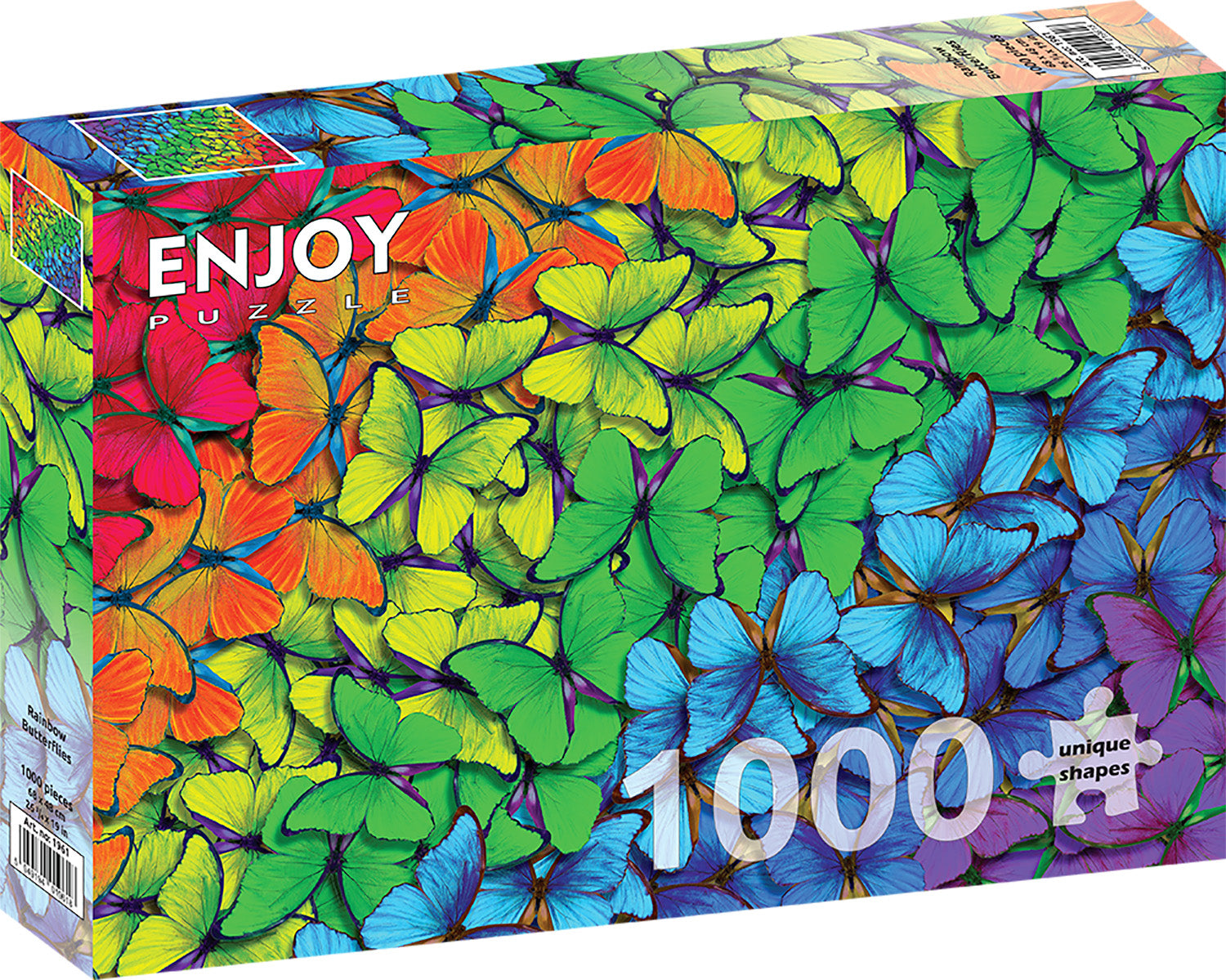 Enjoy- Rainbow Butterflies (1000pcs)