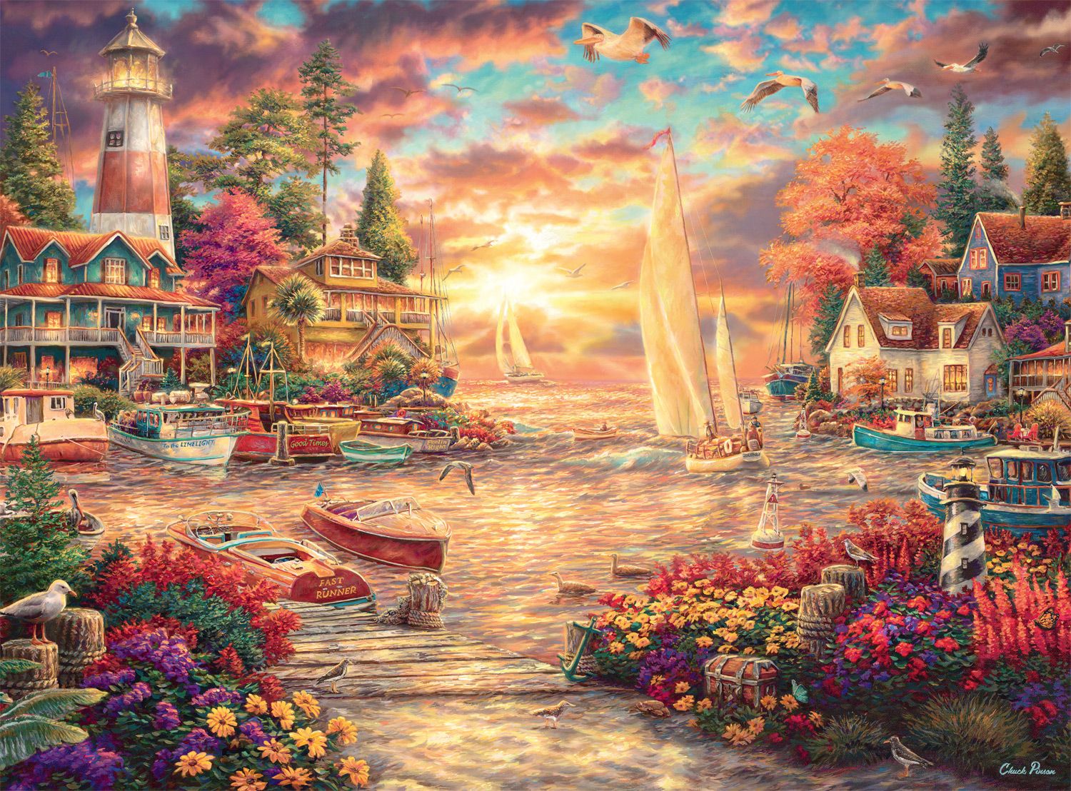 Into The Sunset, Chuck Pinson