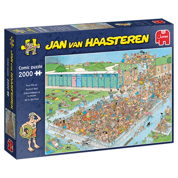 Pool Pile-Up / Embouteillages  à la piscine, JVH (2000pcs)