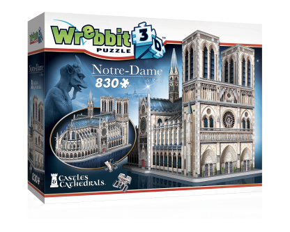 Castles & Cathedrals - Notre-Dame de Paris - 3D (830pcs)