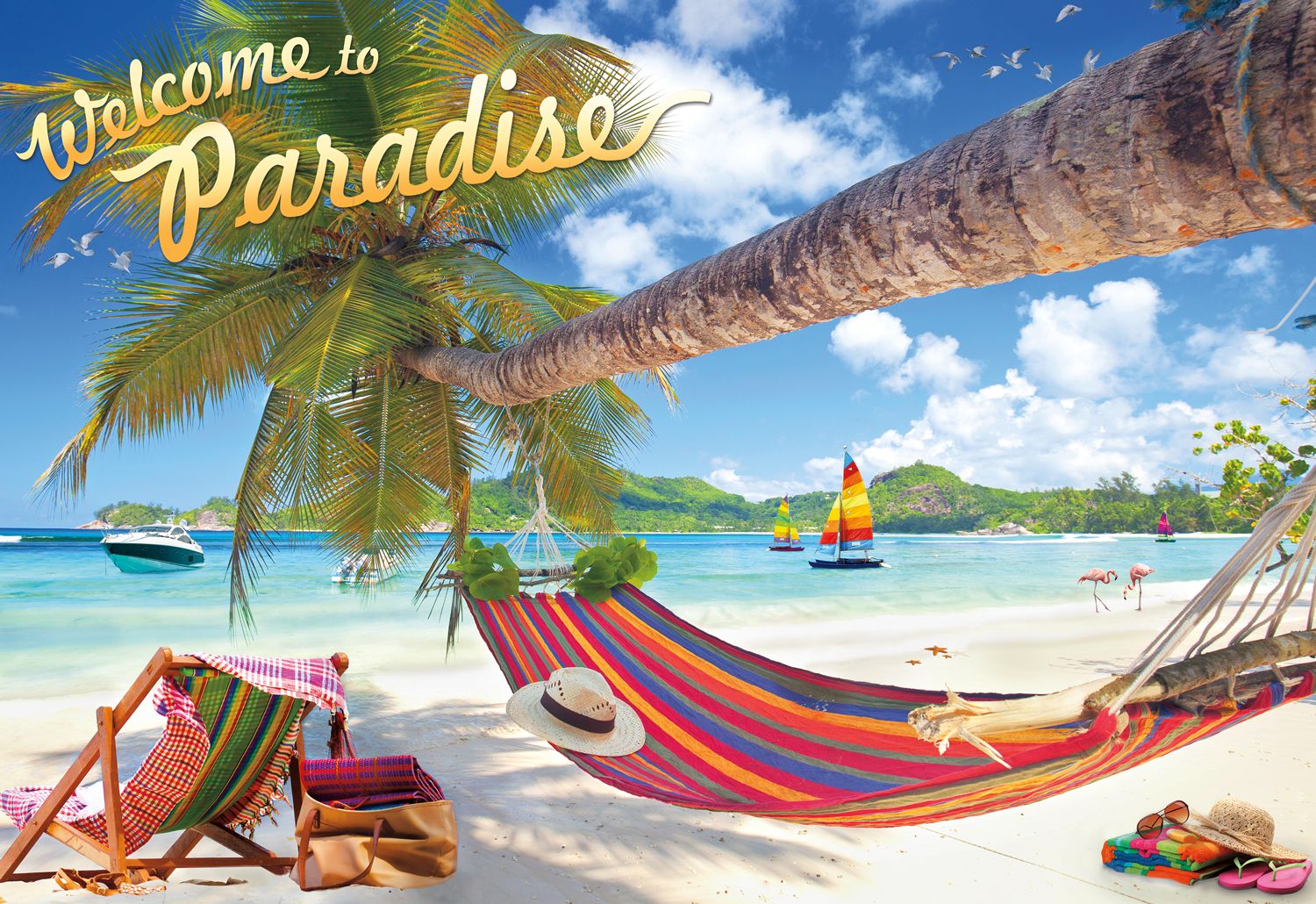 Welcome To Paradise (2000pcs)