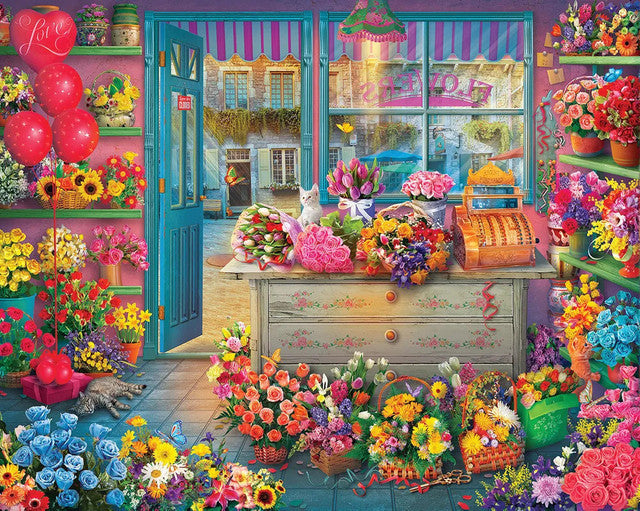 Boutique de fleurs (1000pcs)