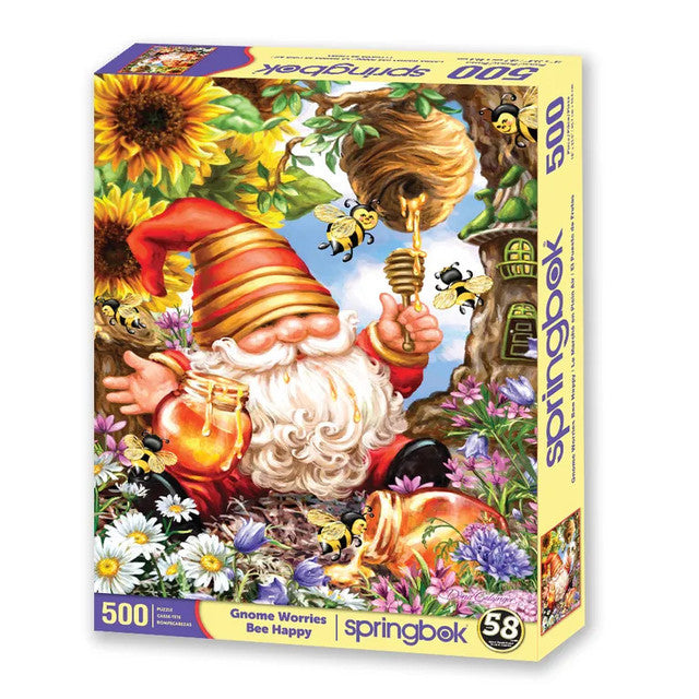 Gnome Worries, Bee Happy (500pcs)