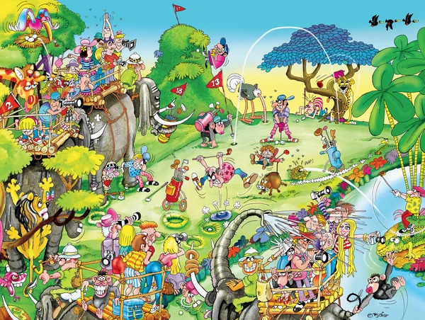 Comic Capers - Golf Safari