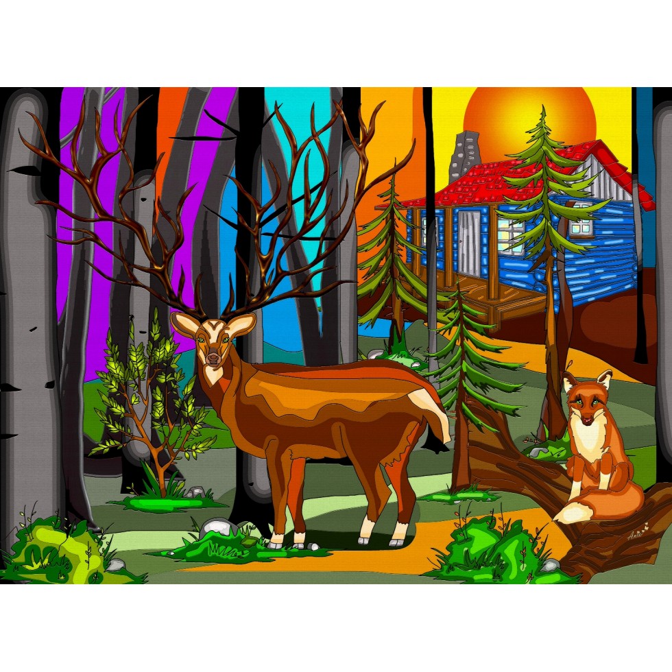 DMG My Deer Friend/ Cerf majestueux, Anie Maltais (DAMAGED BOX)