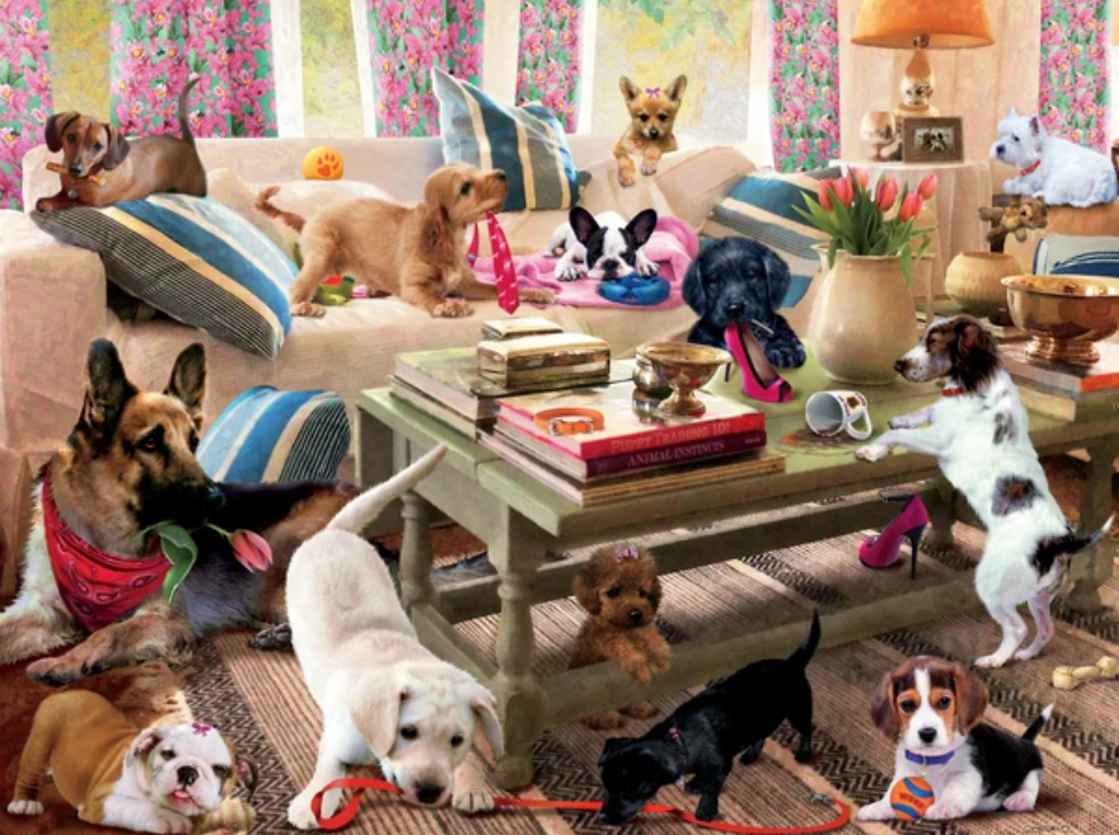 Paws Gone Wild - Living Room Rompers