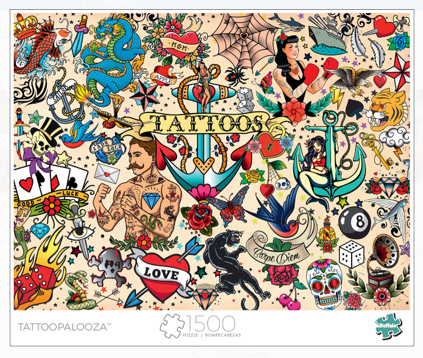 DMG Tattoopalooza (1500pcs) (boîte endommagée)