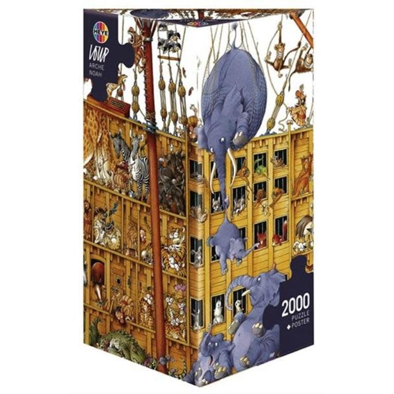 Noah's Ark, Loup (Triangular Box) (2000pcs)