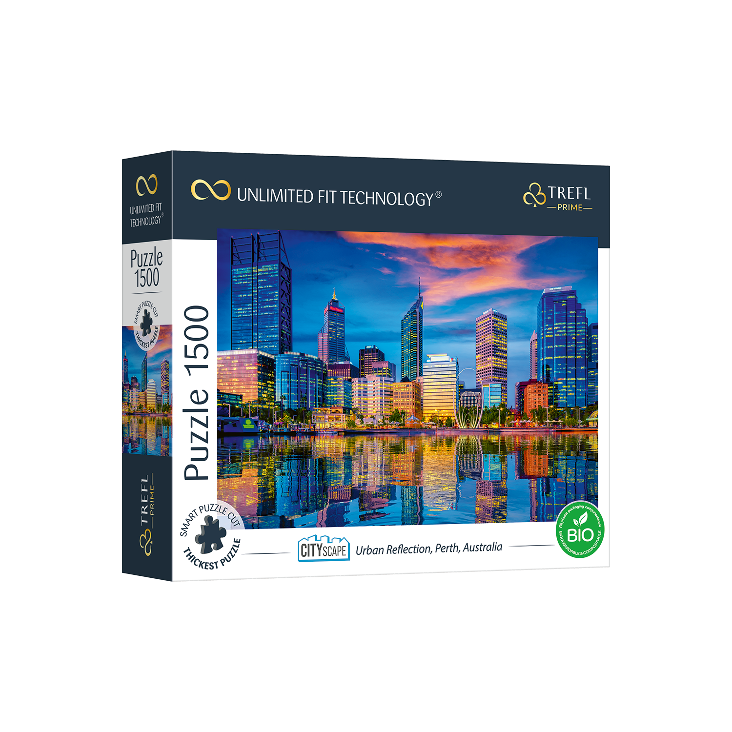 CityScape - Urban Reflection, Perth, Australia (1500pcs)