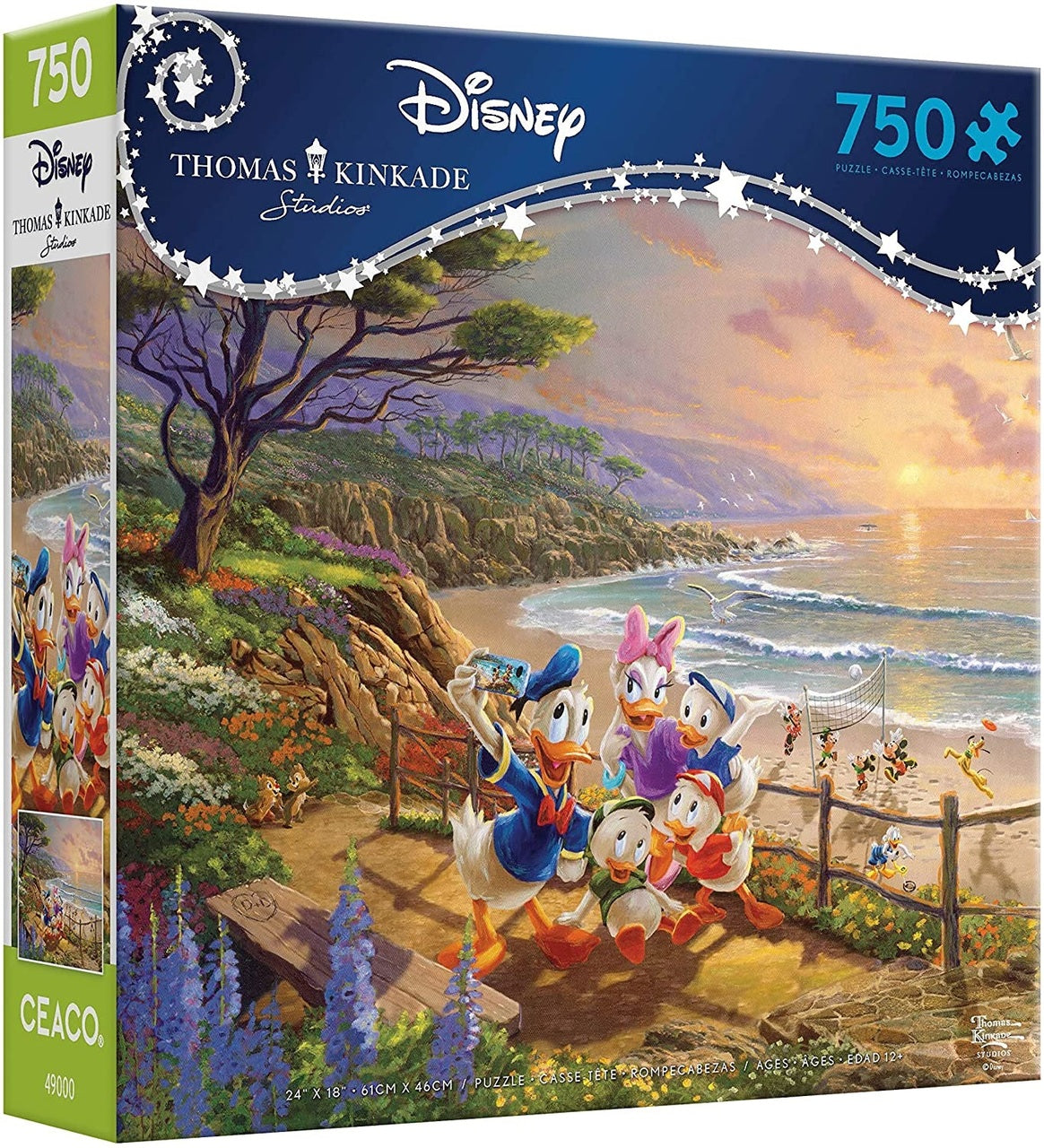 Disney - Donald and Daisy: A Duck Day Afternoon, Thomas Kinkade - Disney