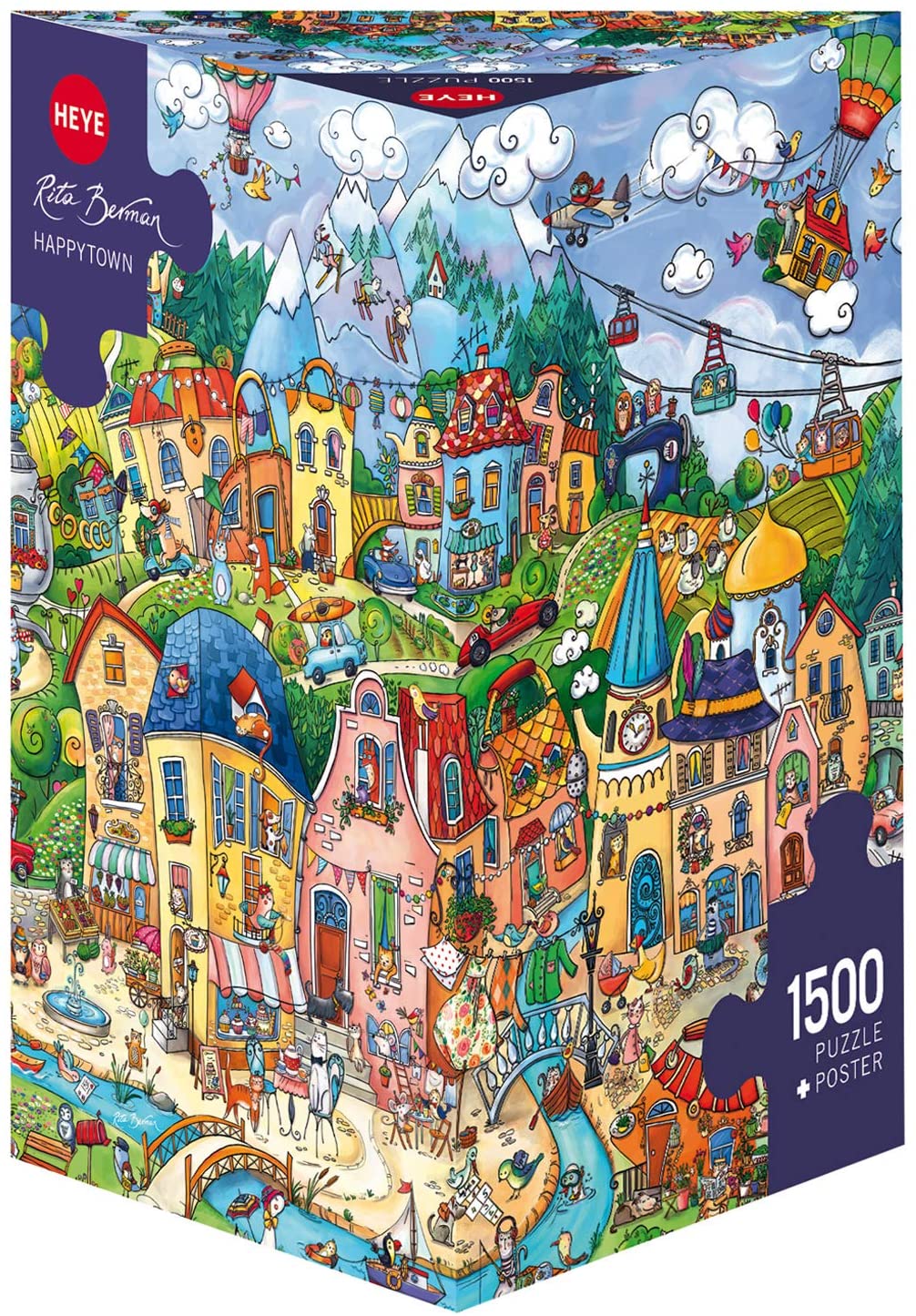 Happytown, Berman (Triangular Box) (1500pcs)