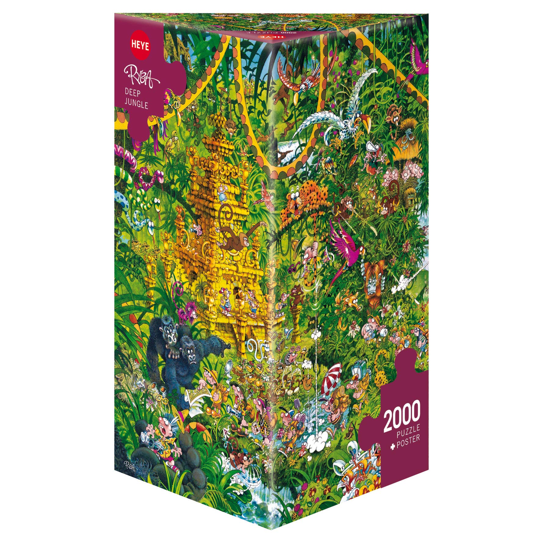 Deep Jungle, Ryba (Triangular Box) (2000pcs)