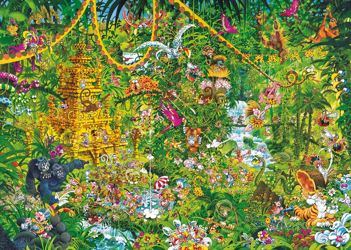 Deep Jungle, Ryba (Triangular Box) (2000pcs)