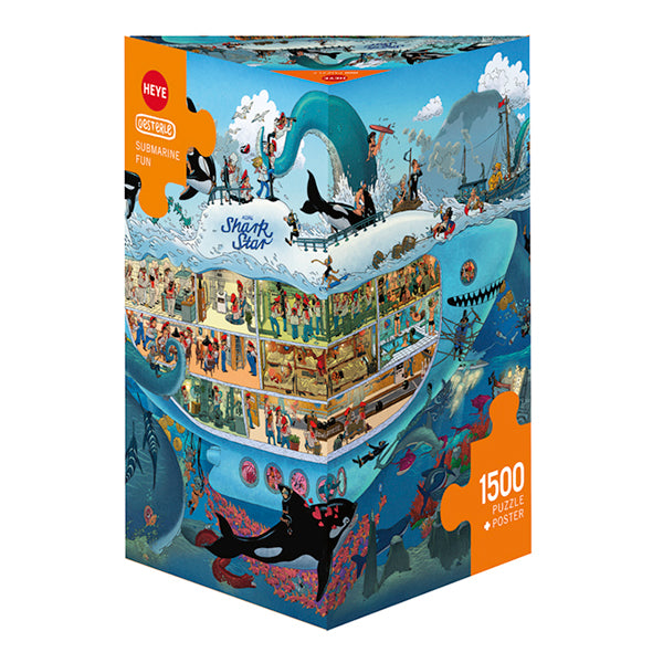 Submarine Fun, Uli Oesterle (Triangular Box) (1500pcs)