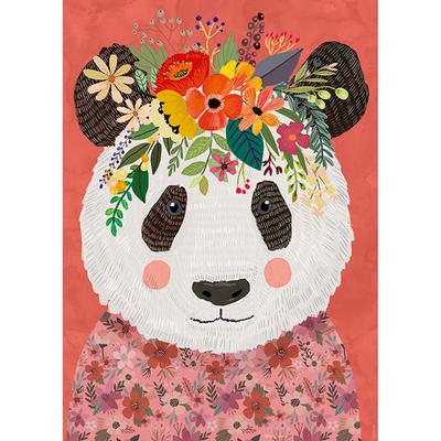 Floral Friends - Cuddly Panda (1000pcs)
