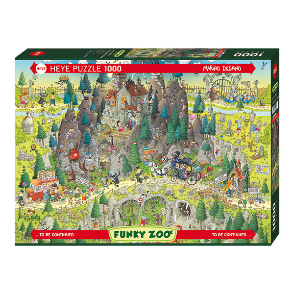 Funky Zoo: Transylvanian Habitat, Marino Degano (1000pcs)