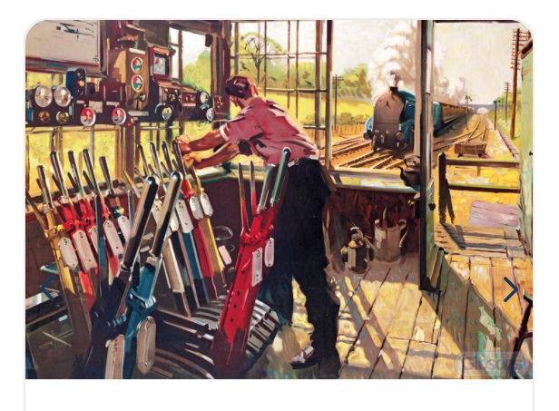 En début de quart, Terence Cuneo