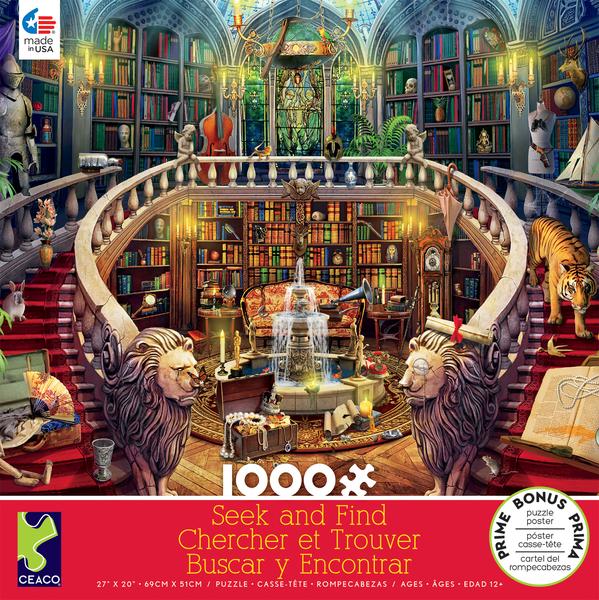 Chercher et trouver - bibliothèque antique