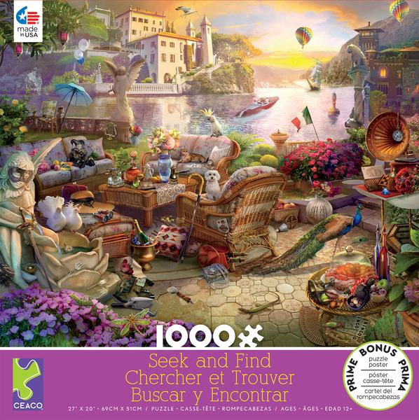 Chercher et trouver - terrasse italienne