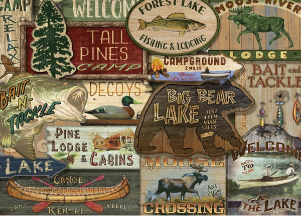 Rustic Lodge - Signes du lodge