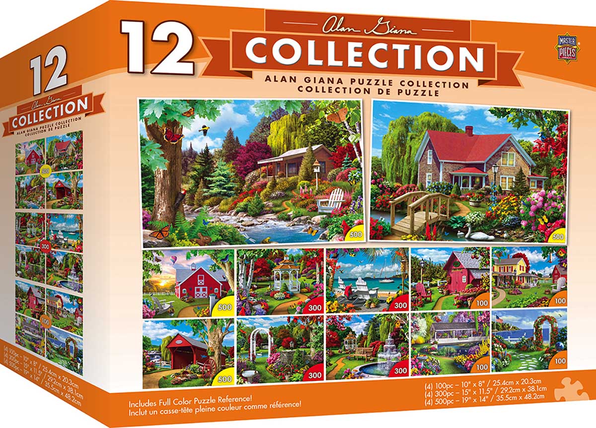 DMG Alan Giana Collection Multipack (12 puzzles) (DAMAGED BOX)