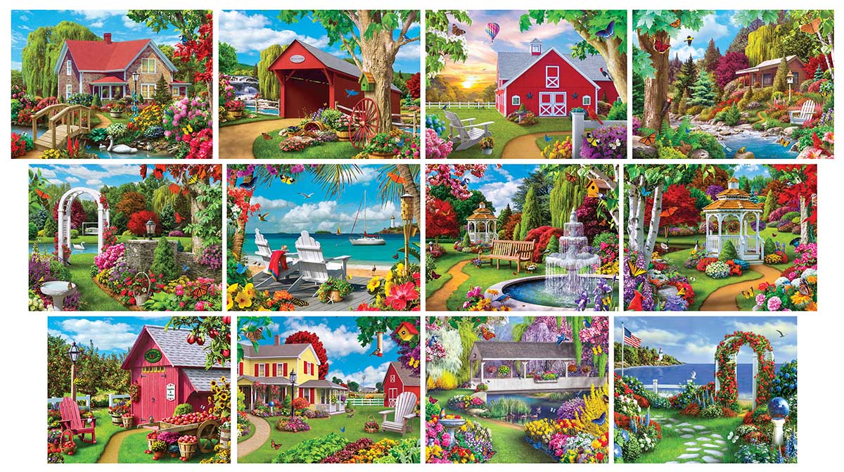DMG Alan Giana Collection Multipack (12 puzzles) (DAMAGED BOX)