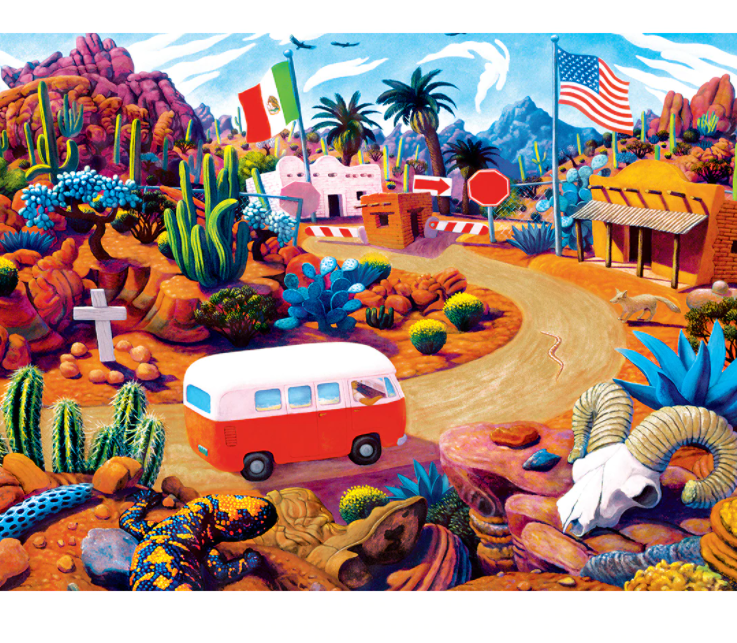 Roadsides of the Southwest - Touring Time (500pcs)