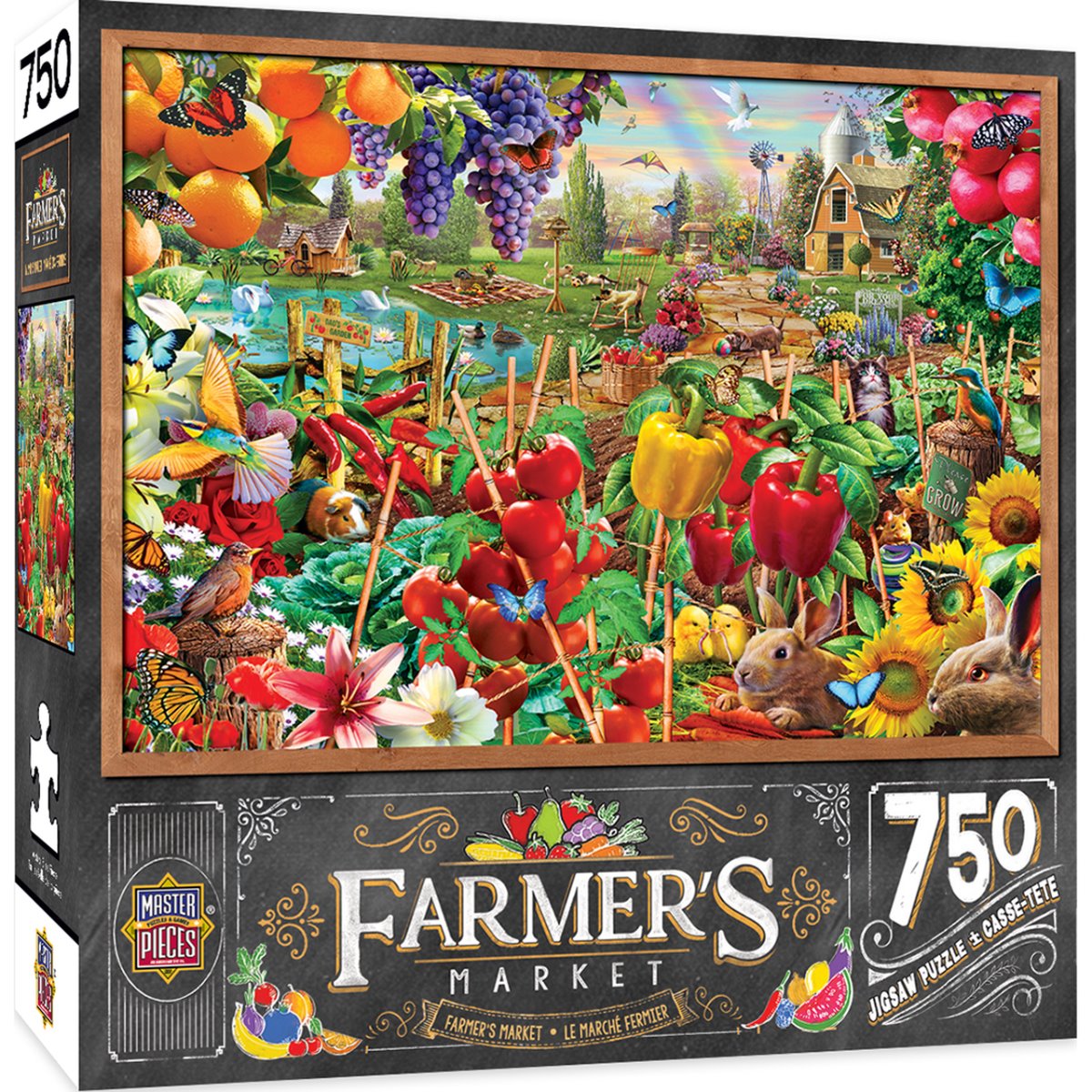 Farmer's Market - Une saison abondante, Adrian Chesterman (750pcs)