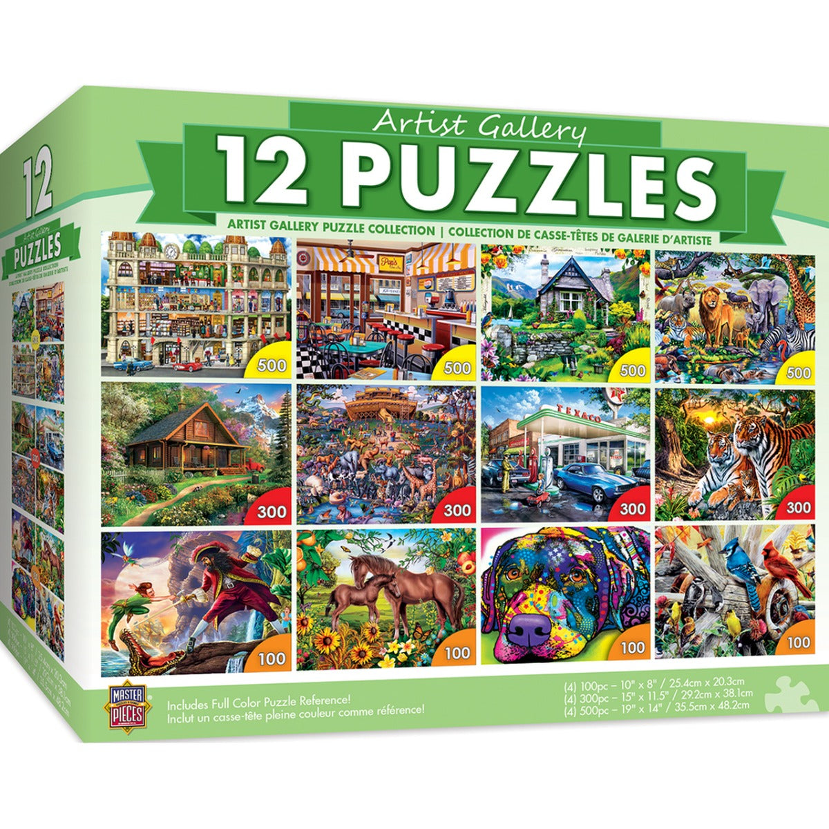 Artist Gallery Collection - A Taste of Everything (12 Puzzles)