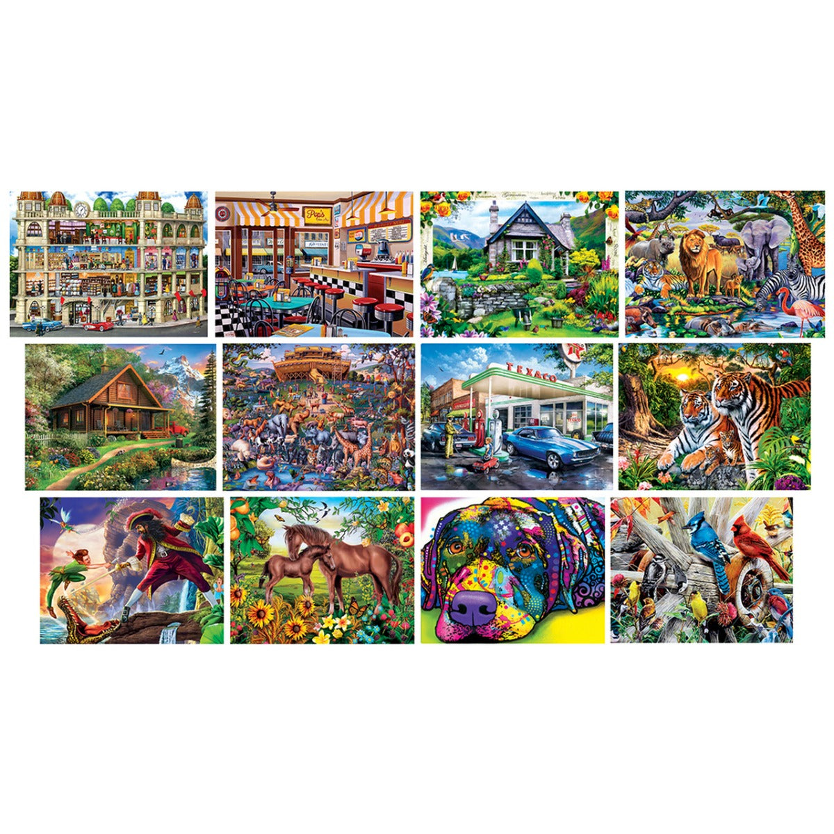 Artist Gallery Collection - A Taste of Everything (12 Puzzles)