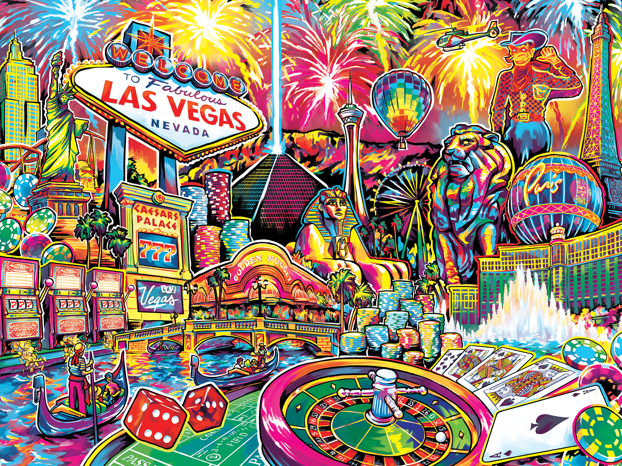 Travel Collages - Las Vegas