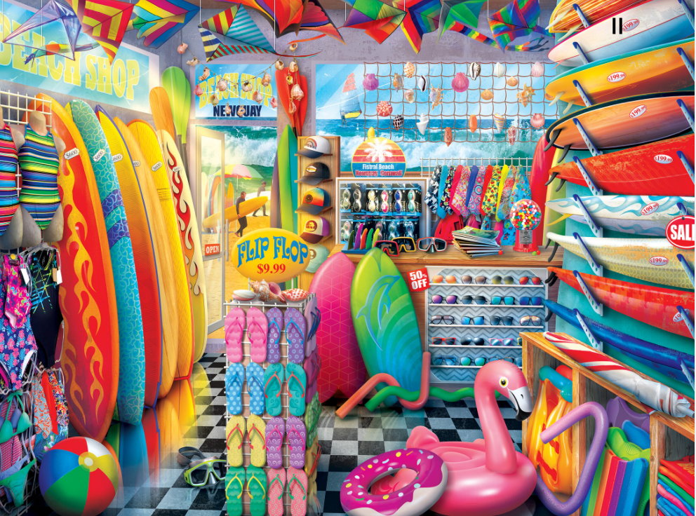 PFG Shopkeepers - Beach Side Gear (Usage/Used - PUZZLES FOR GOOD)