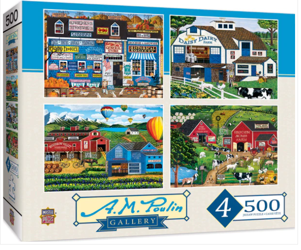 A. M. Poulin - Puzzles de 400 pièces à 400 pièces