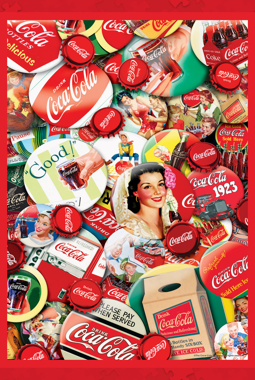 World's Smallest - Coca-Cola (1000pcs) (Compact Tin Box)