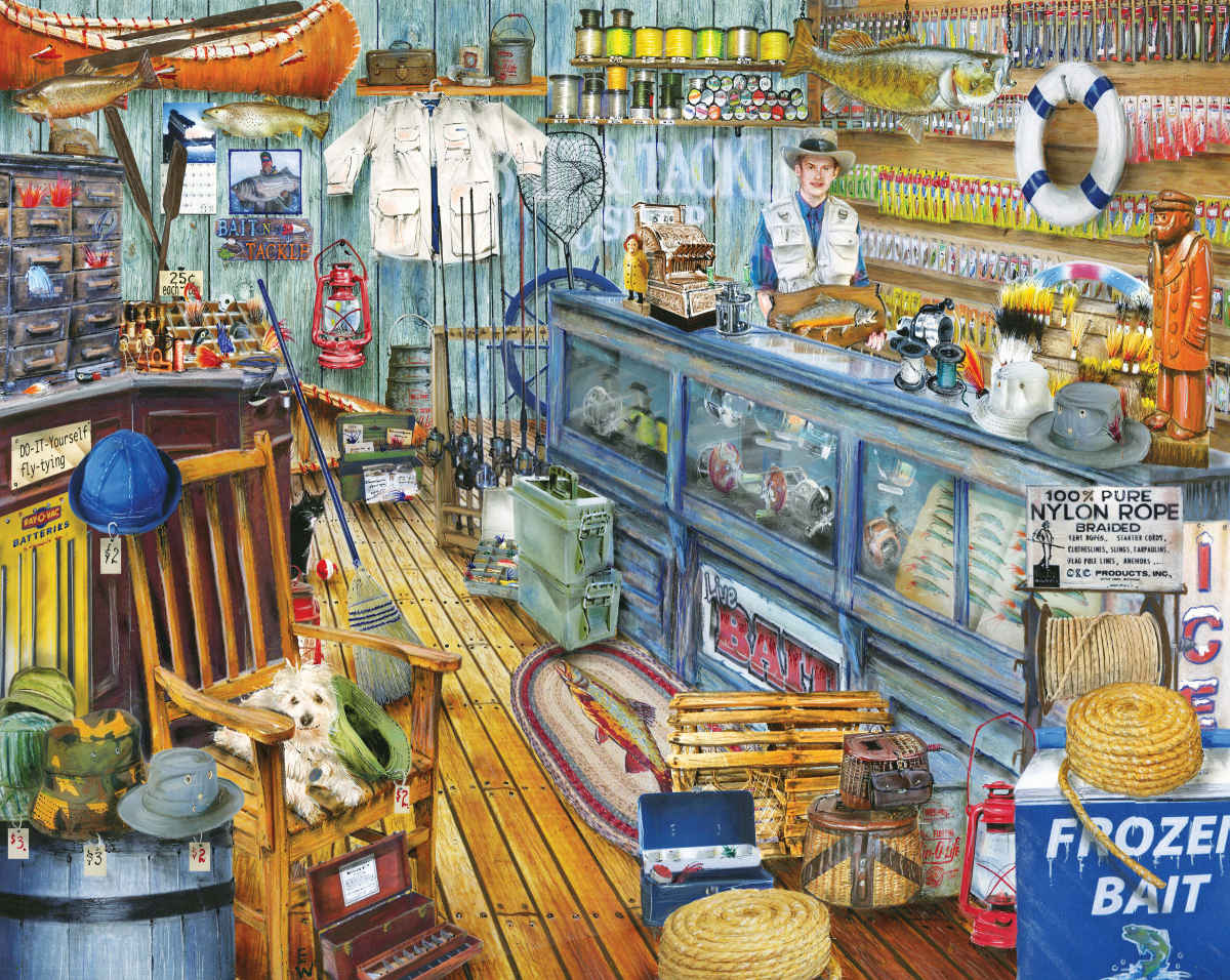 La boutique d'appâts, Edward Wargo
