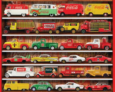 Voitures DMG Coca-Cola (1000pcs) (boîte endommagée)