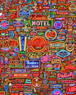 Nifty Neon (1500pcs)