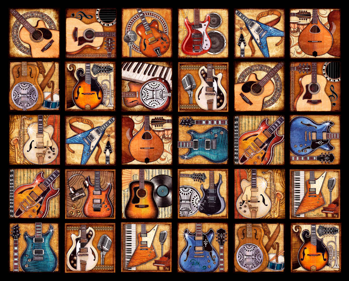 Symphonie de six cordes, Dan Morris (2000pcs)