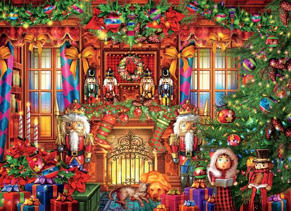 Christmas classique - cheminée festive