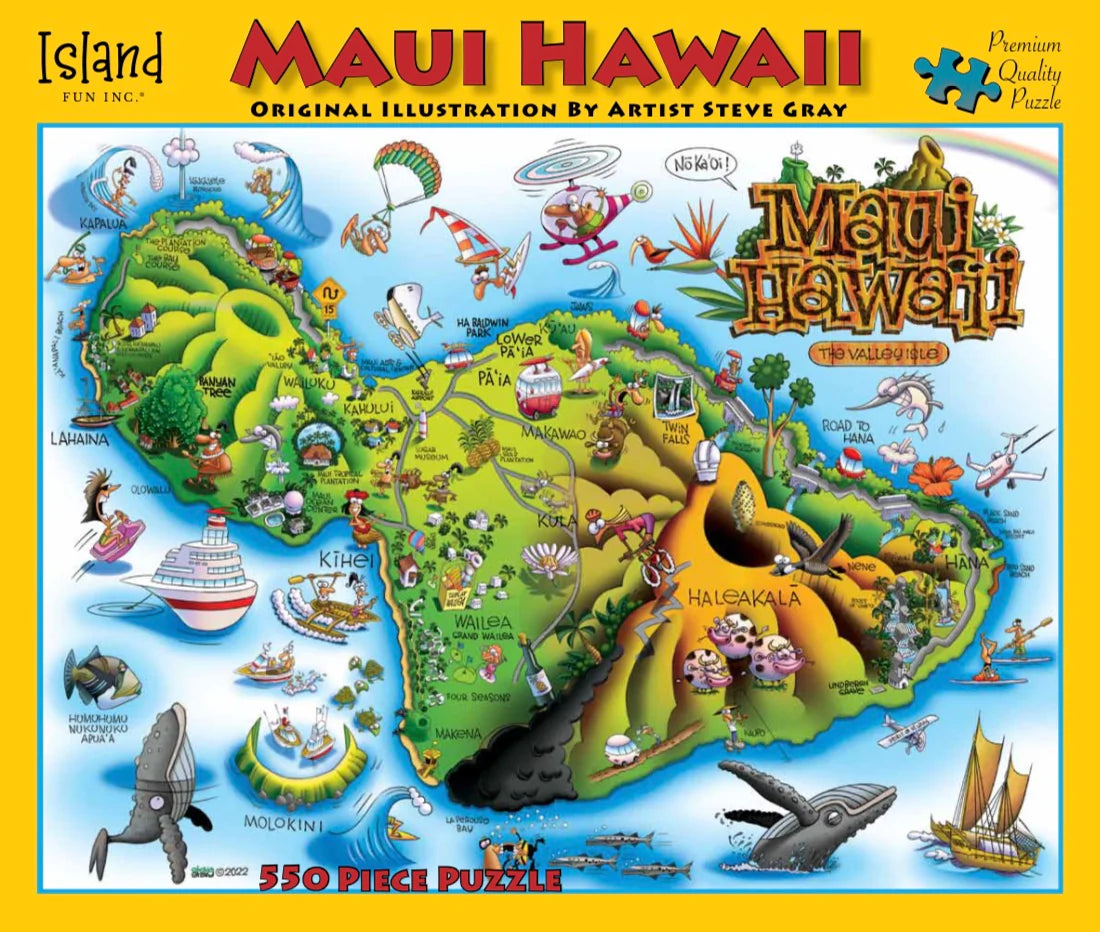 Maui, Hawaii, Steve Gray (550pcs)