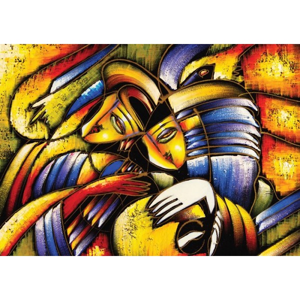 Face abstrait (1000 pc)