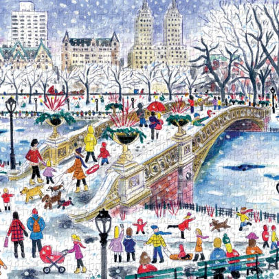 Bow Bridge in Central Park, Michael Storrings