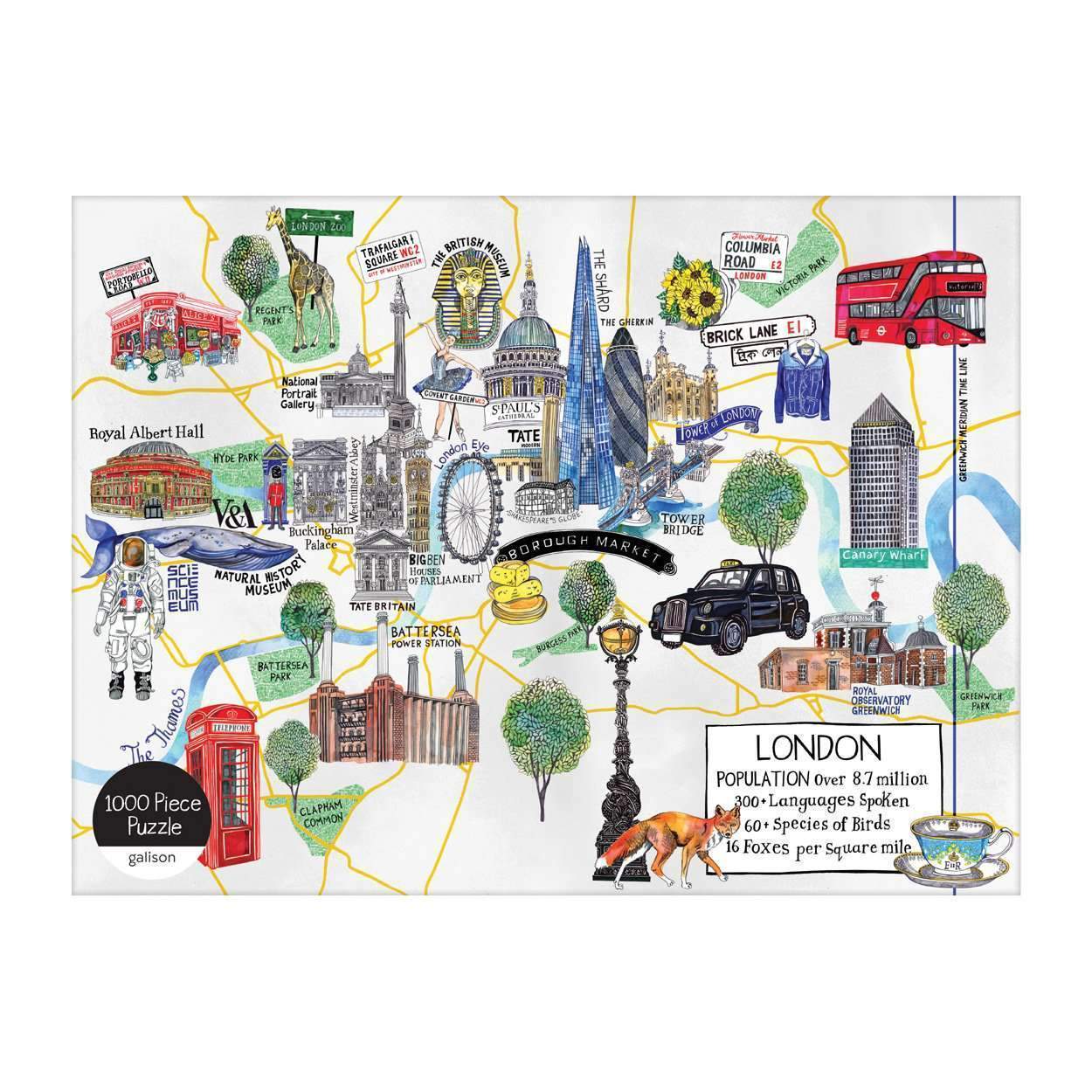 PFG London Map (utilisation / utilisée - Puzzles pour de bon)