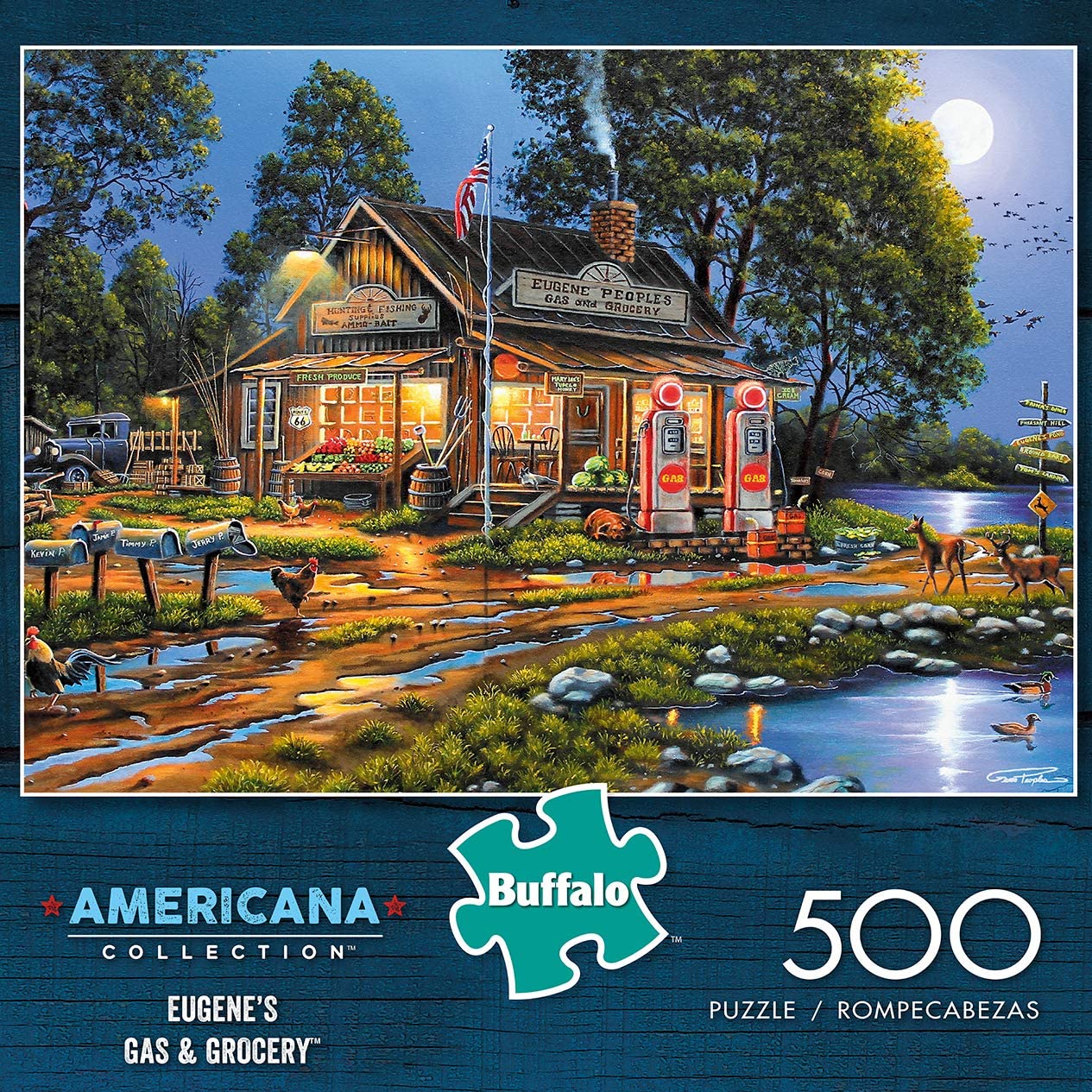 Americana Collection: Eugene's Gas and Grocery