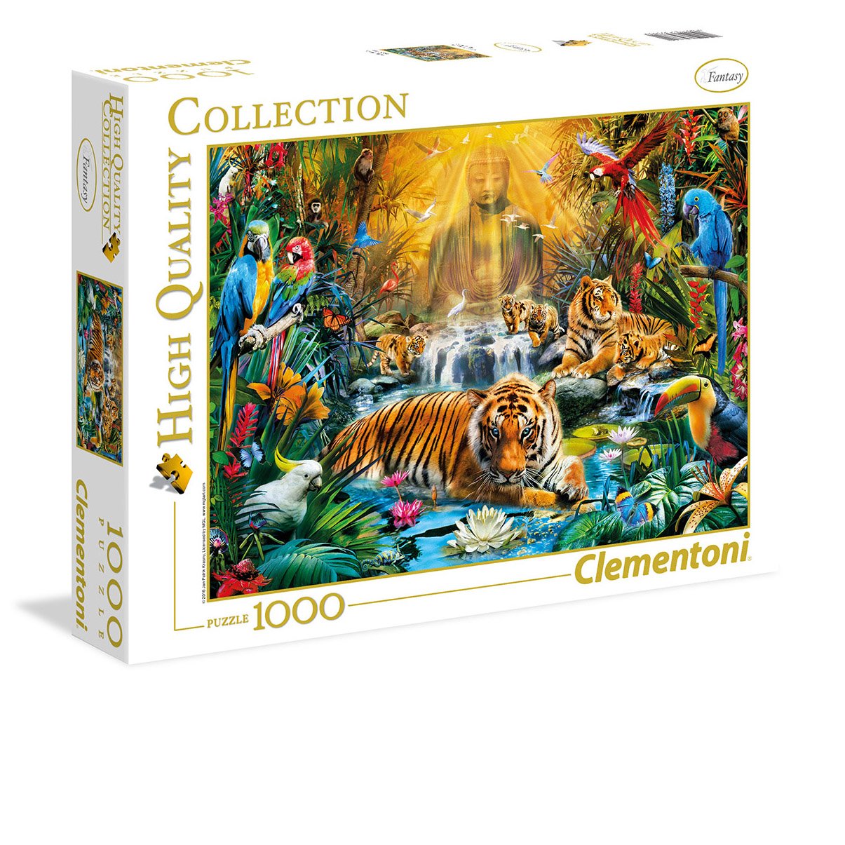 PFG Mystic Tigers (1000pcs) (Usage/Used - PUZZLES FOR GOOD)