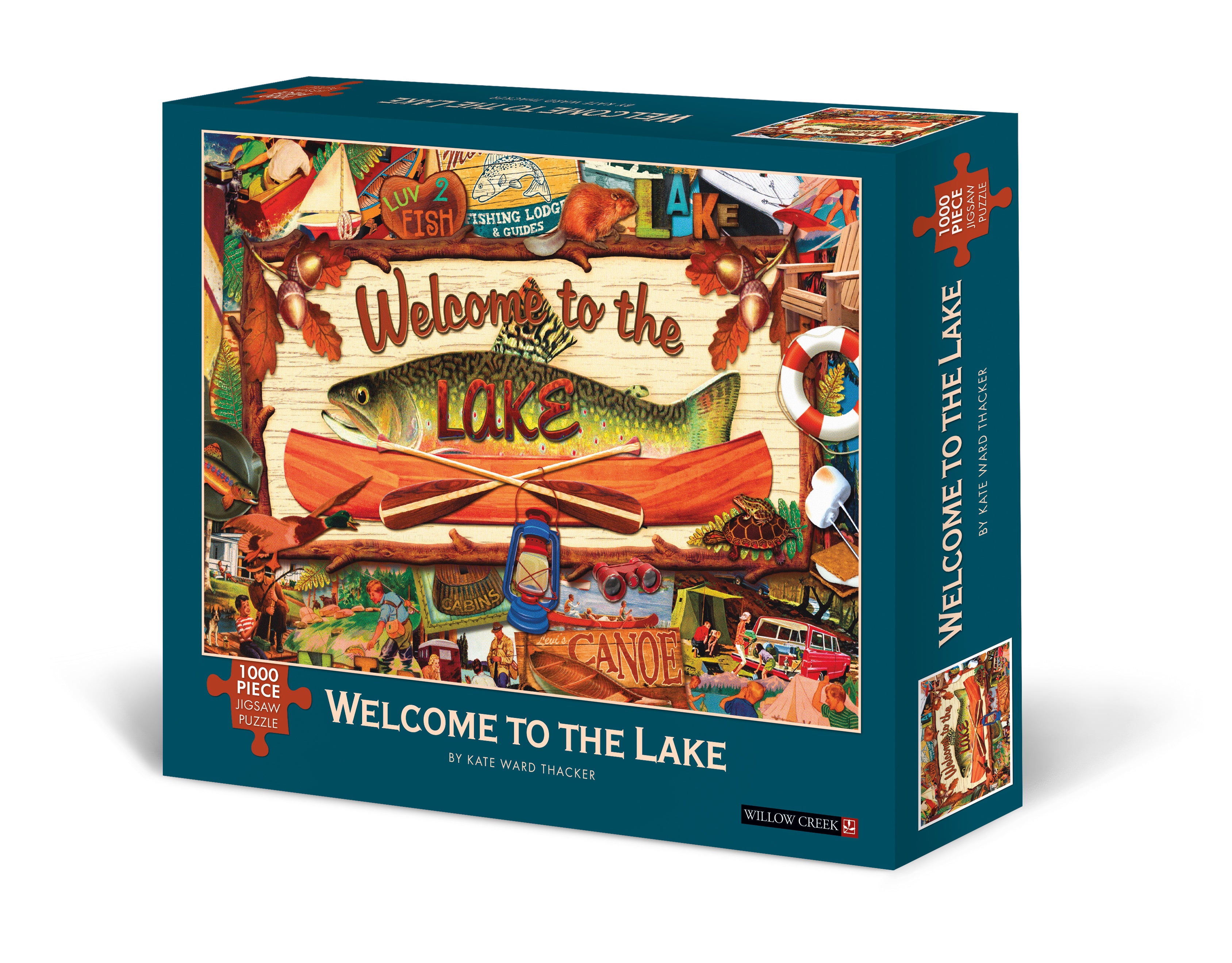 Bienvenue sur le lac (1000pcs)